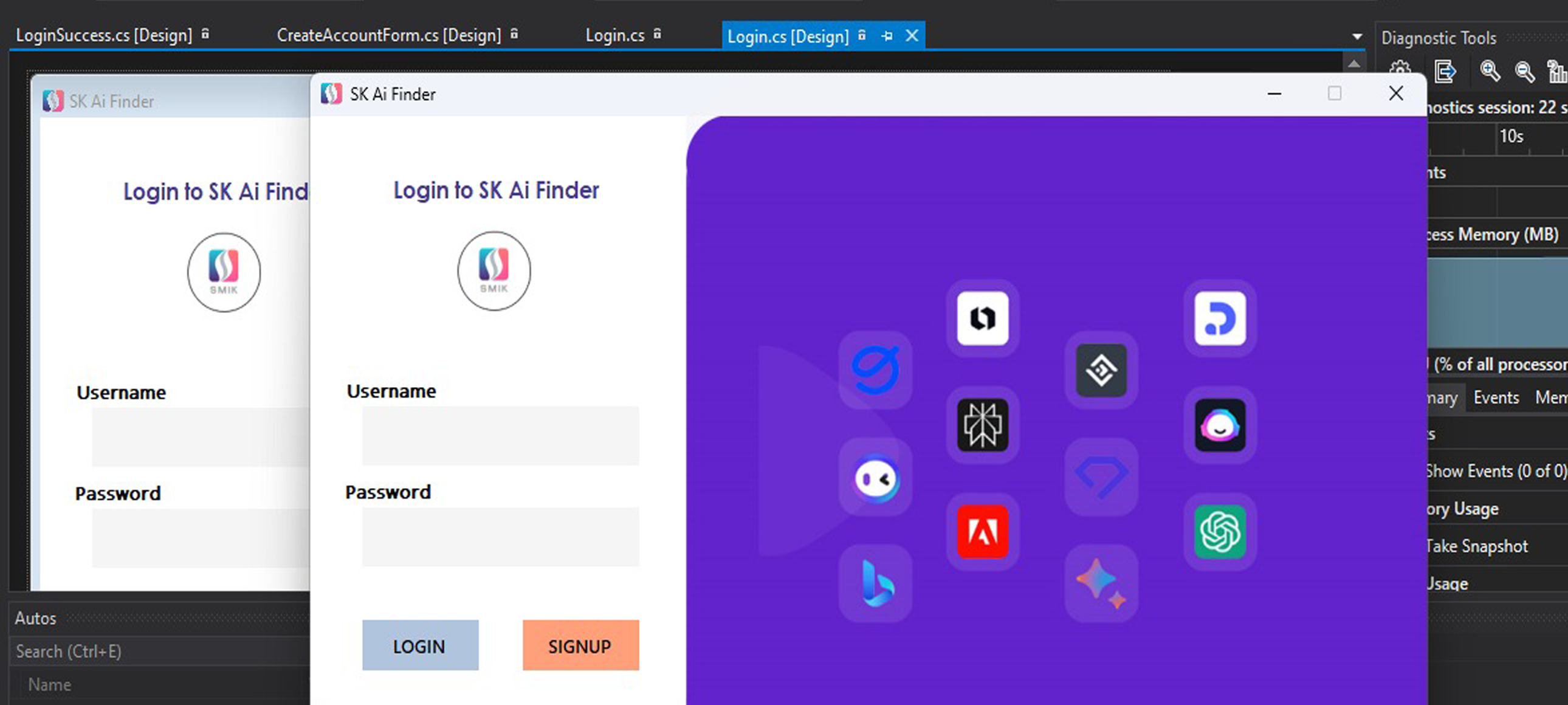 SK Ai Finder – C# Application