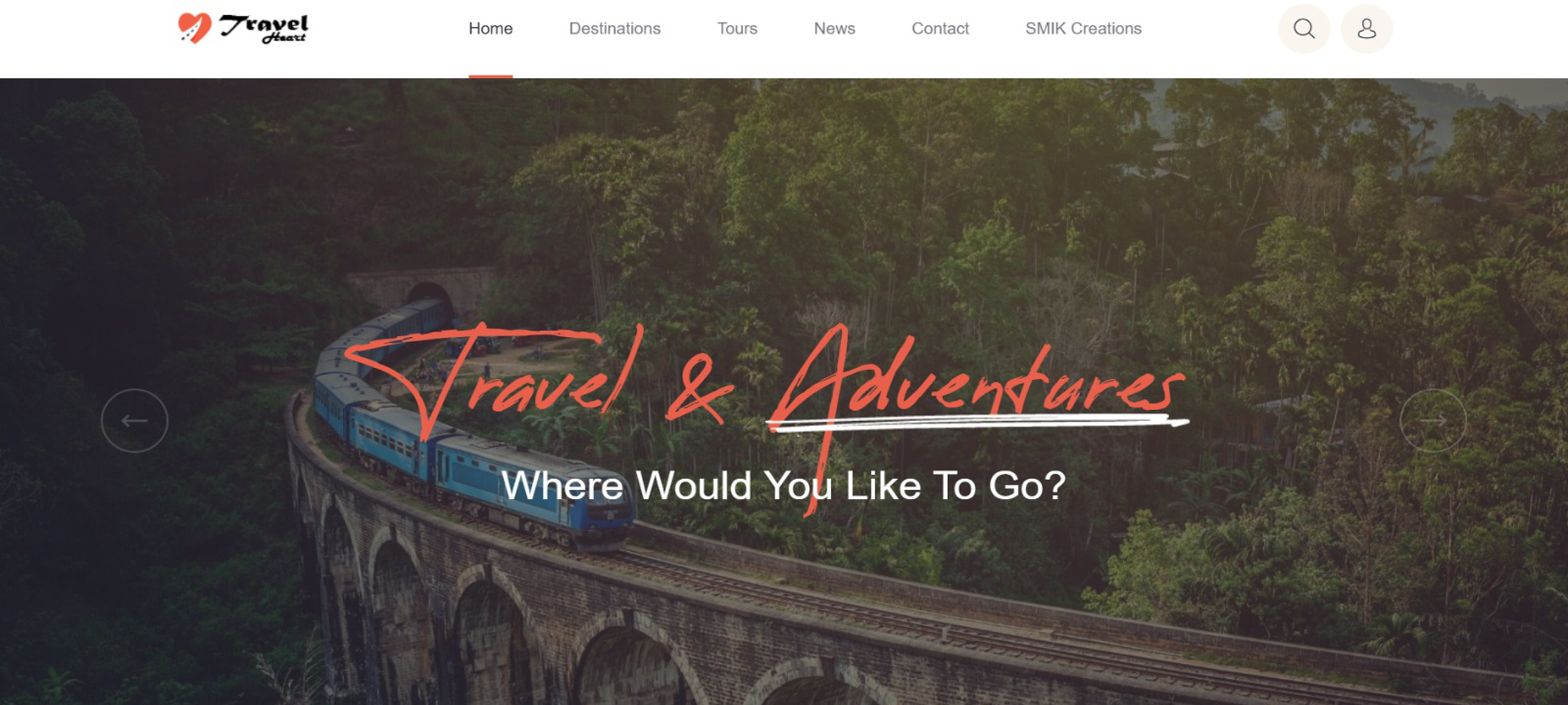 Web-Travel Heart Tourism